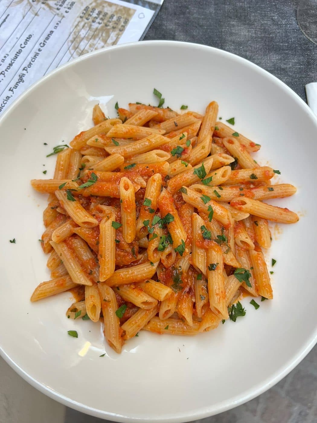 Penne al pomodoro