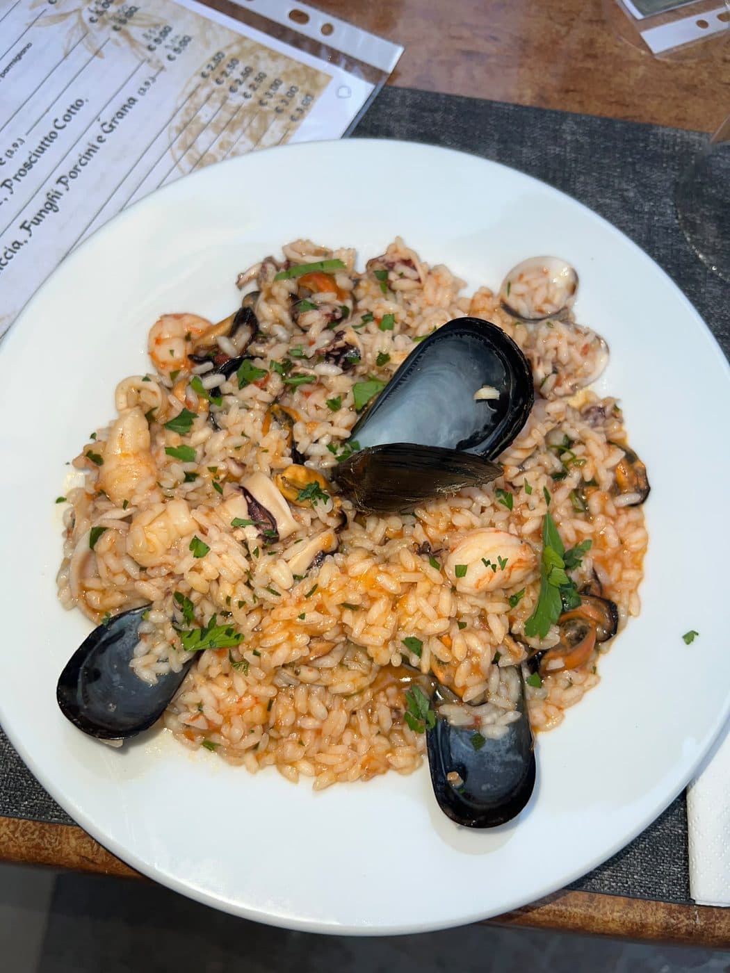 Risotto alla pescatora